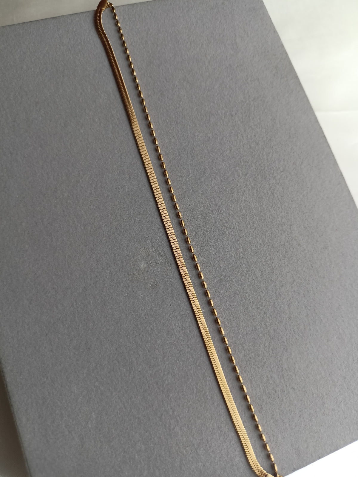 Double layer small beaded anklet(single piece available)