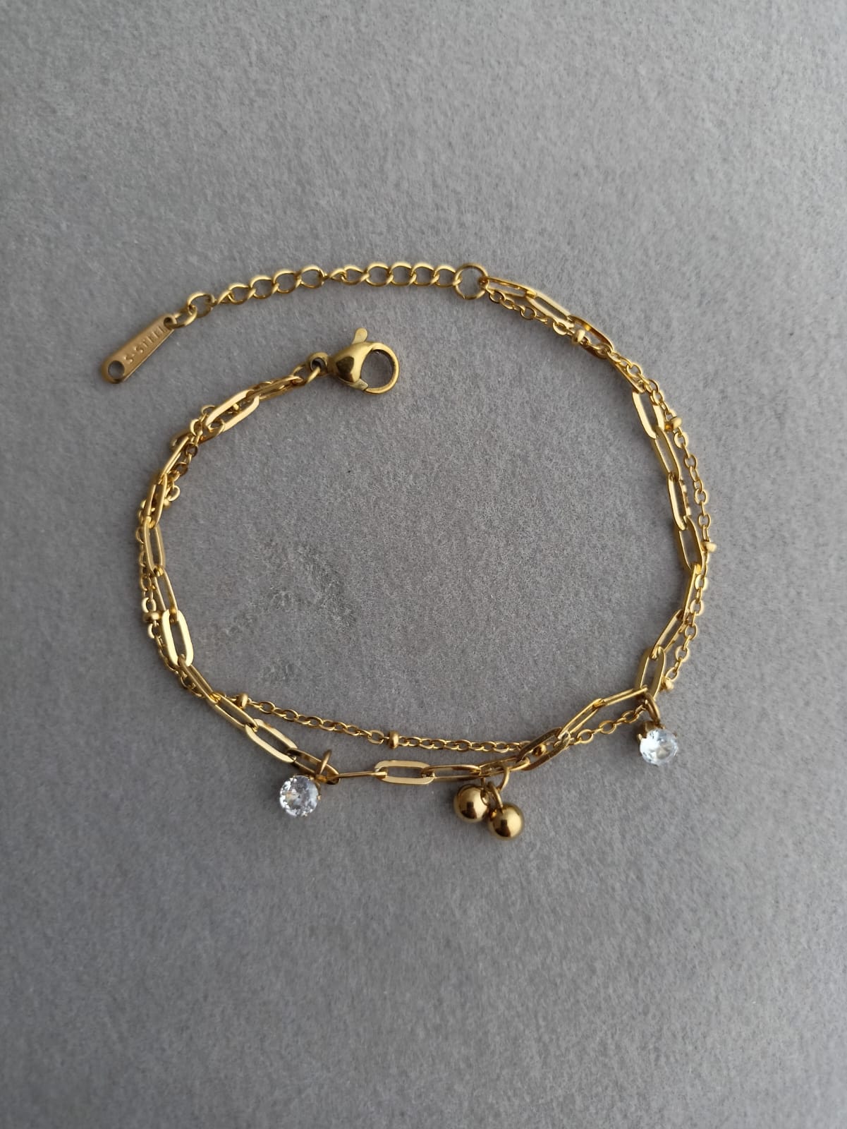 Golden Cherry Bracelet