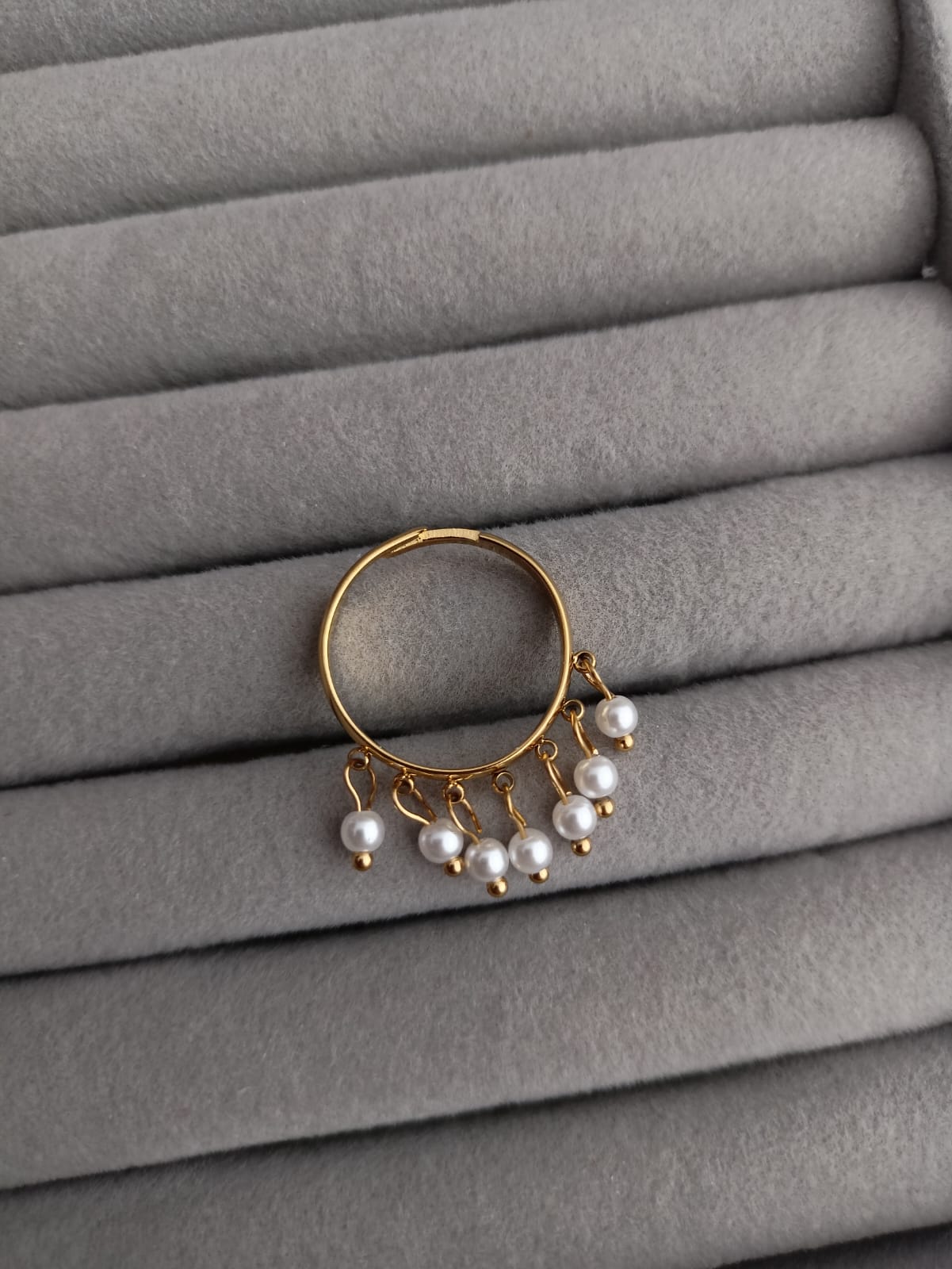 Pearl Drop Ring