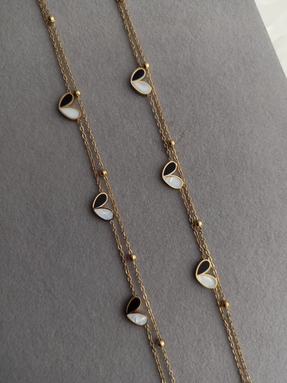 Double Layer Love Anklets