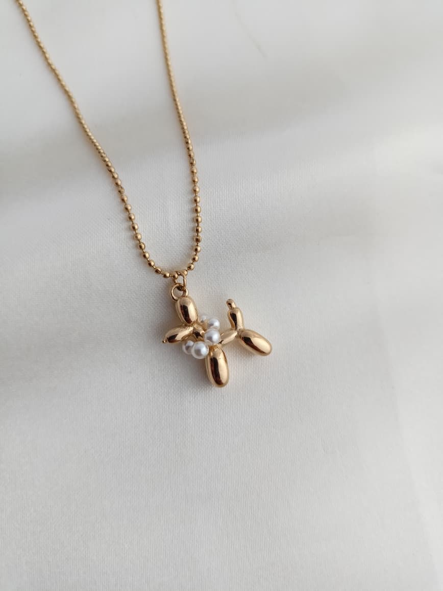 Pearl Pup Necklace