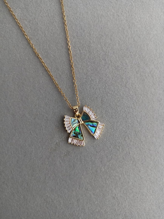 Prism Bow necklace