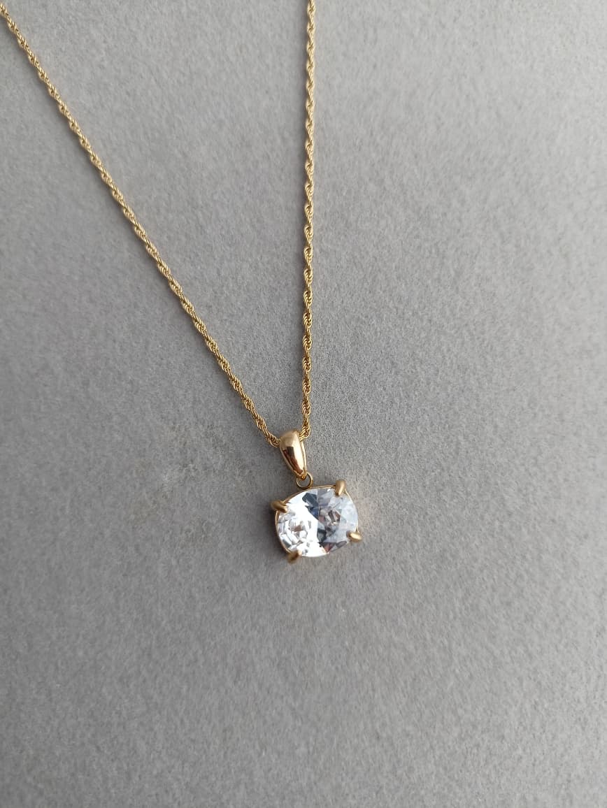 Sovereign Solitaire Necklace