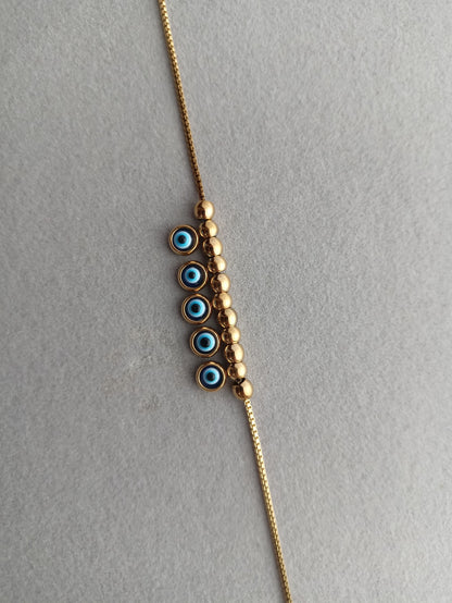 Evil eye Anklets (only single piece available)