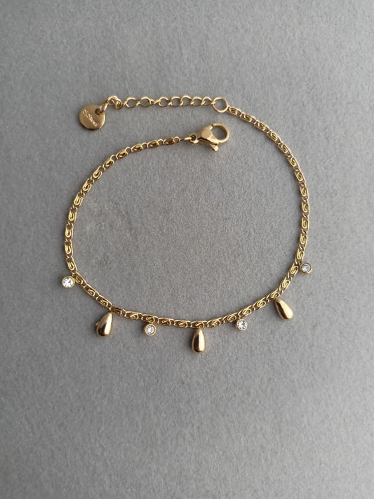 Drop Charm Bracelet