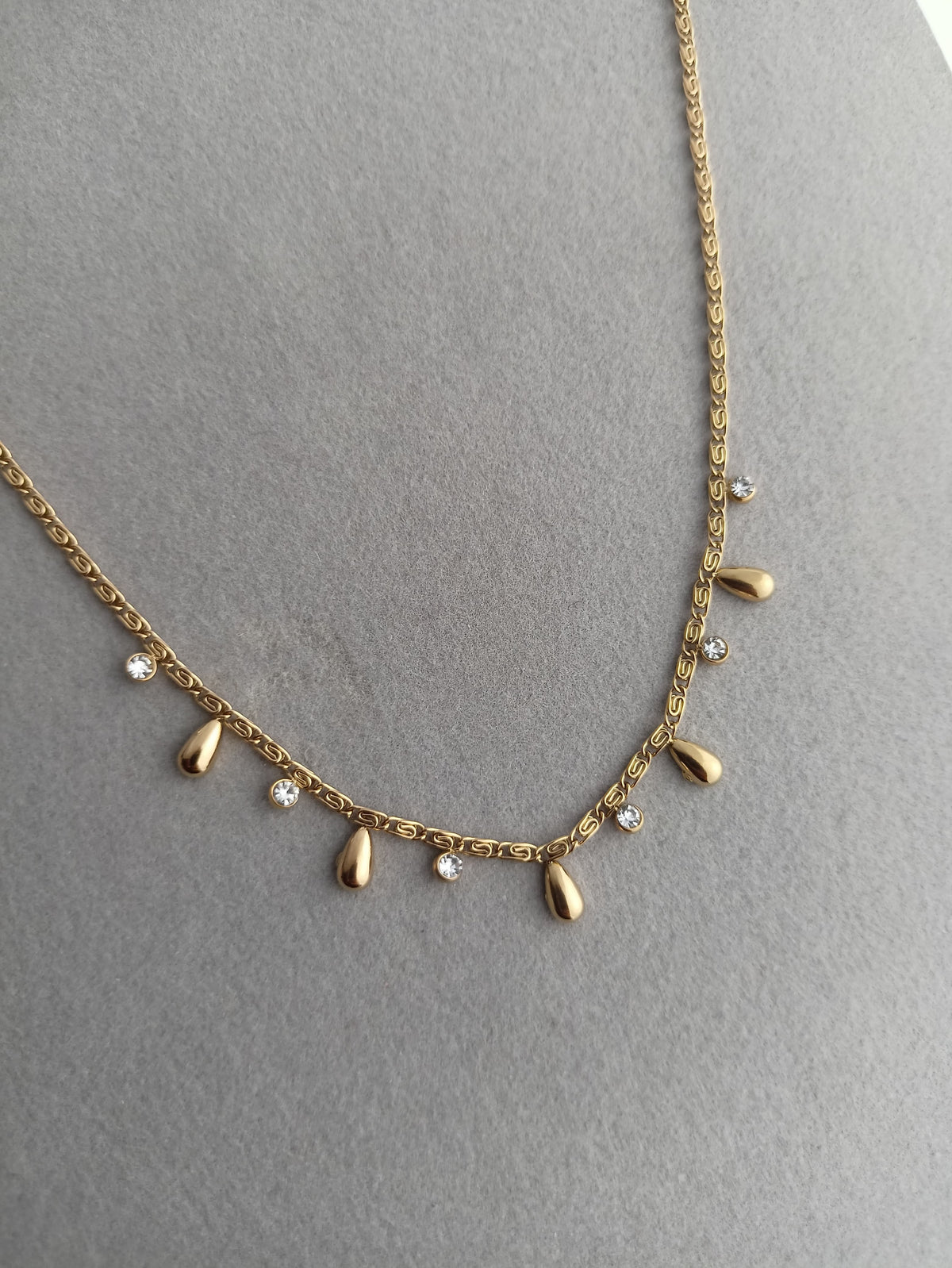 Drop Charm Necklace