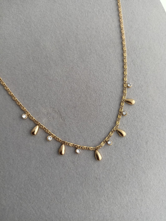 Drop Charm Necklace