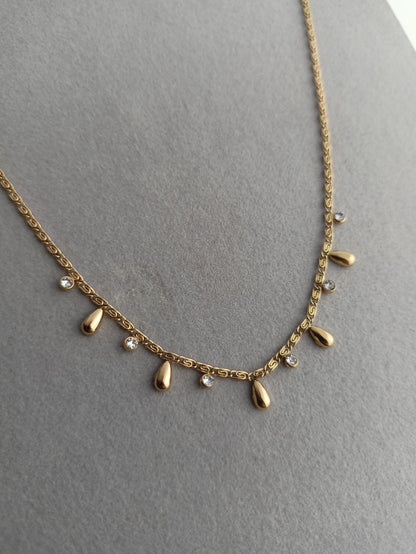 Drop Charm Necklace