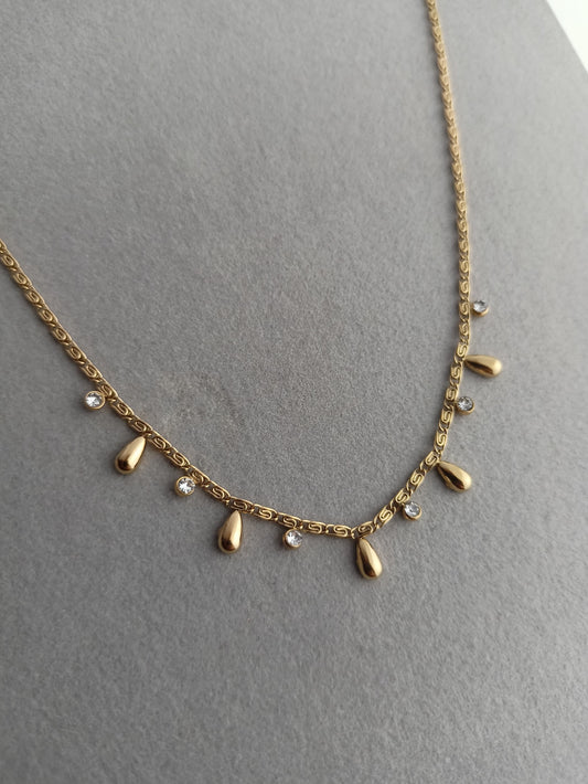 Drop Charm Necklace
