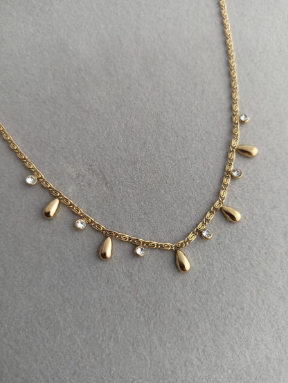 Drop Charm Necklace