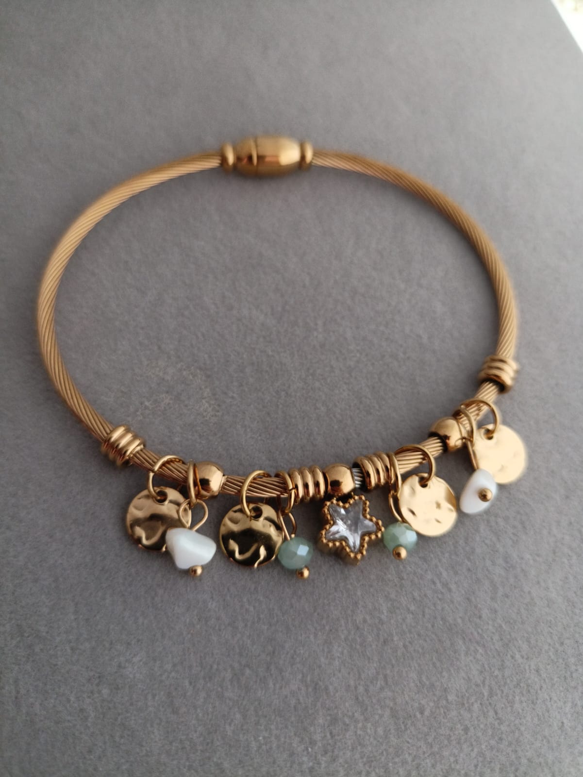 Star Charm Bangle