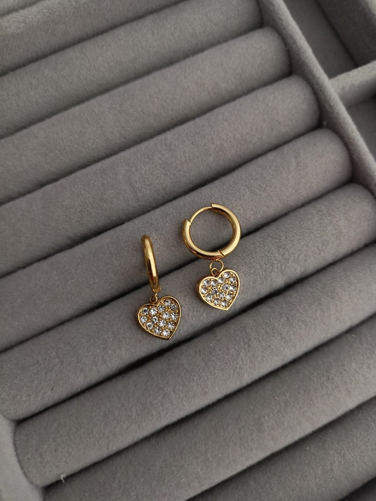 Sparkling Love earrings