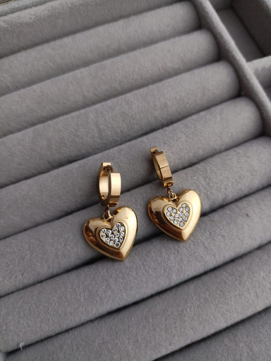 Chunky Love Stone Earrings