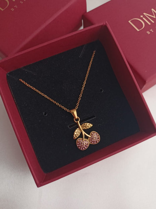 Sweet Cherry Necklace