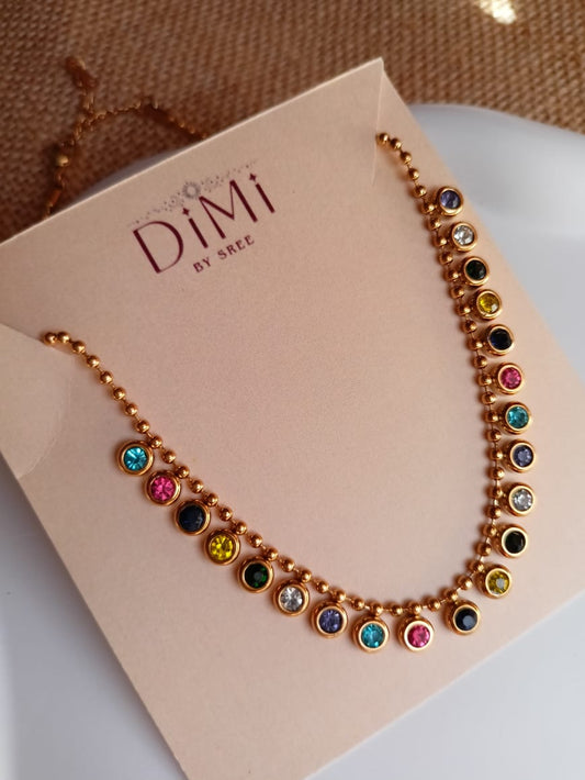 Celeste Multicolor Necklace