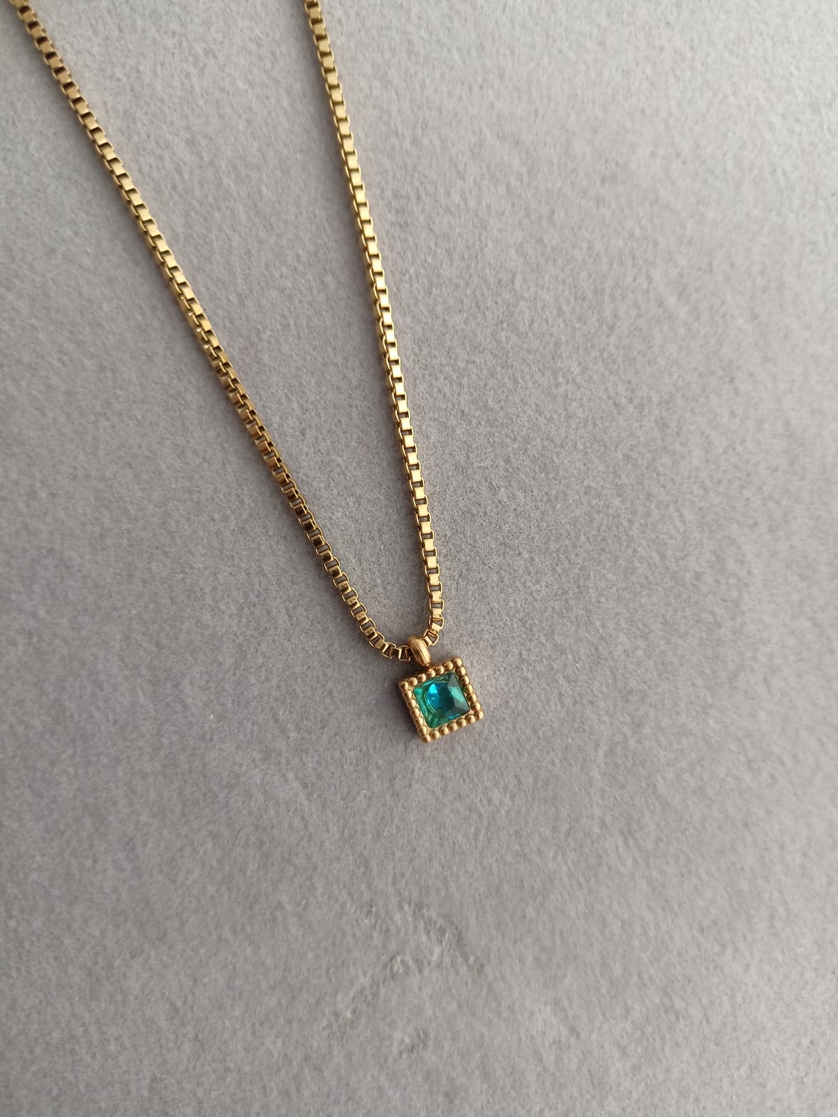Teal Glow Necklace