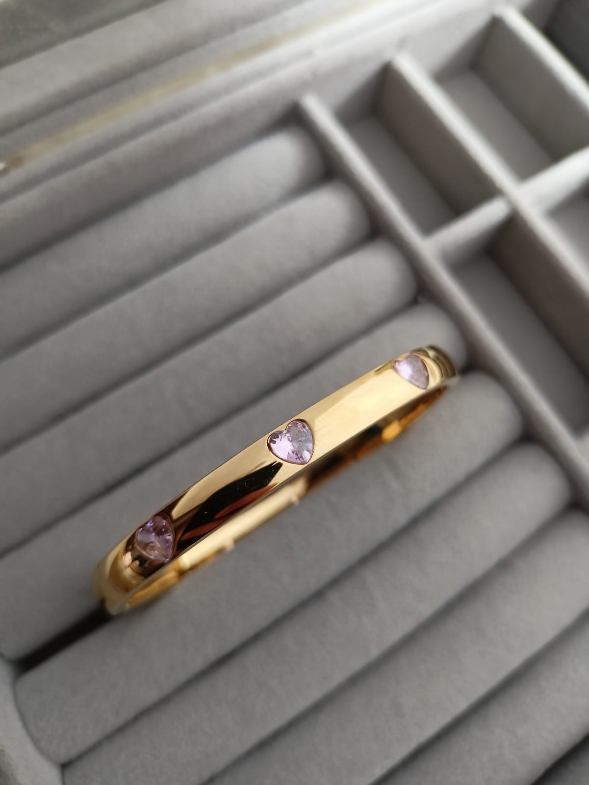 Pink Love Bangle