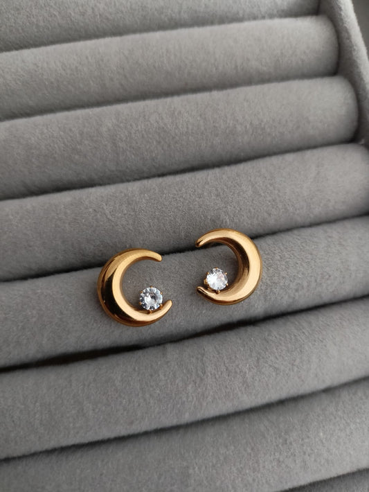 Moon Stone Earrings