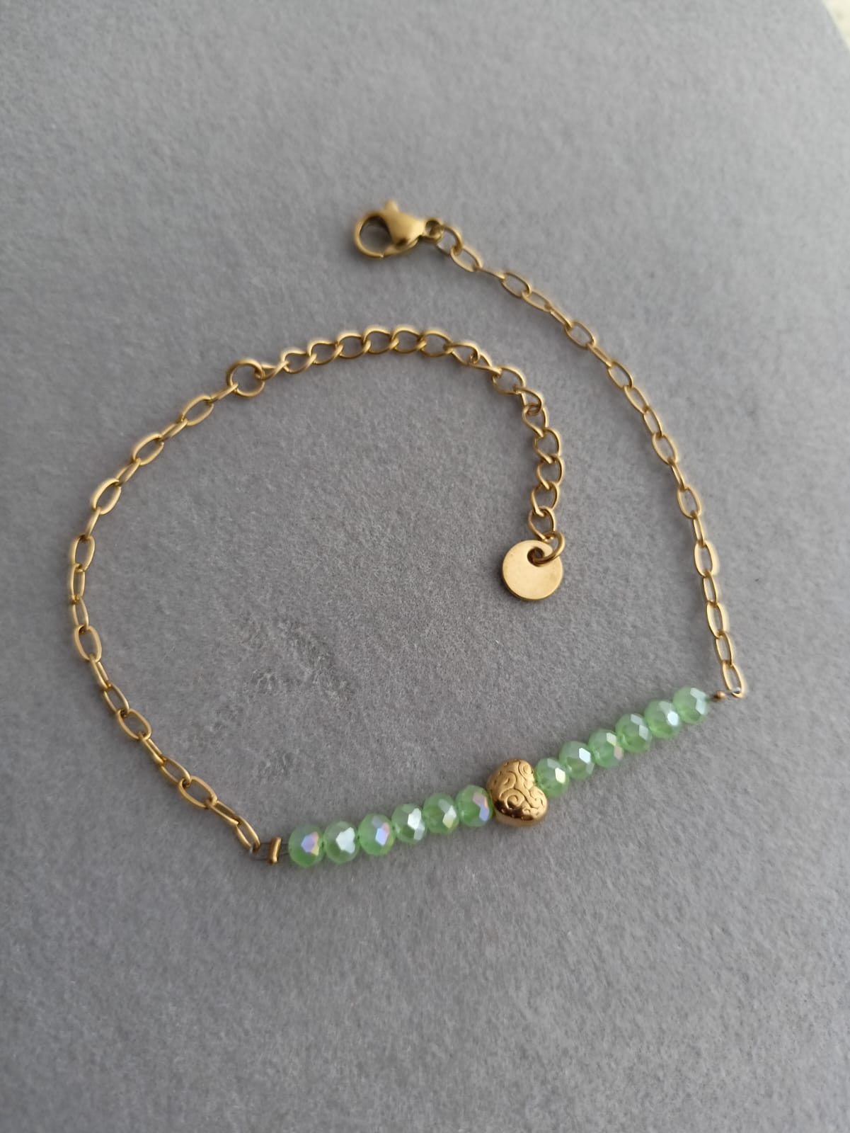 Mint Crystal Bracelet