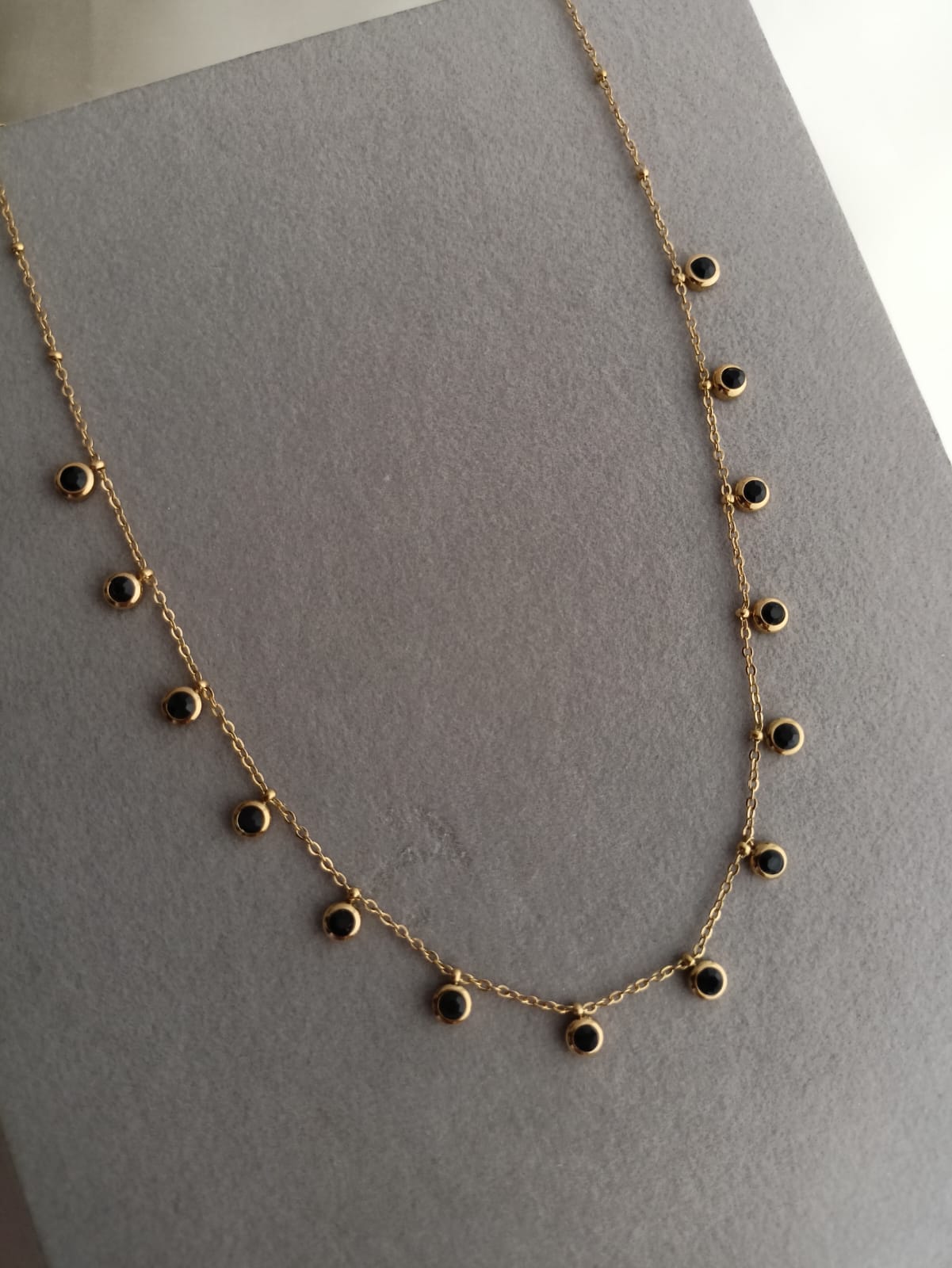 Midnight Dots Necklace