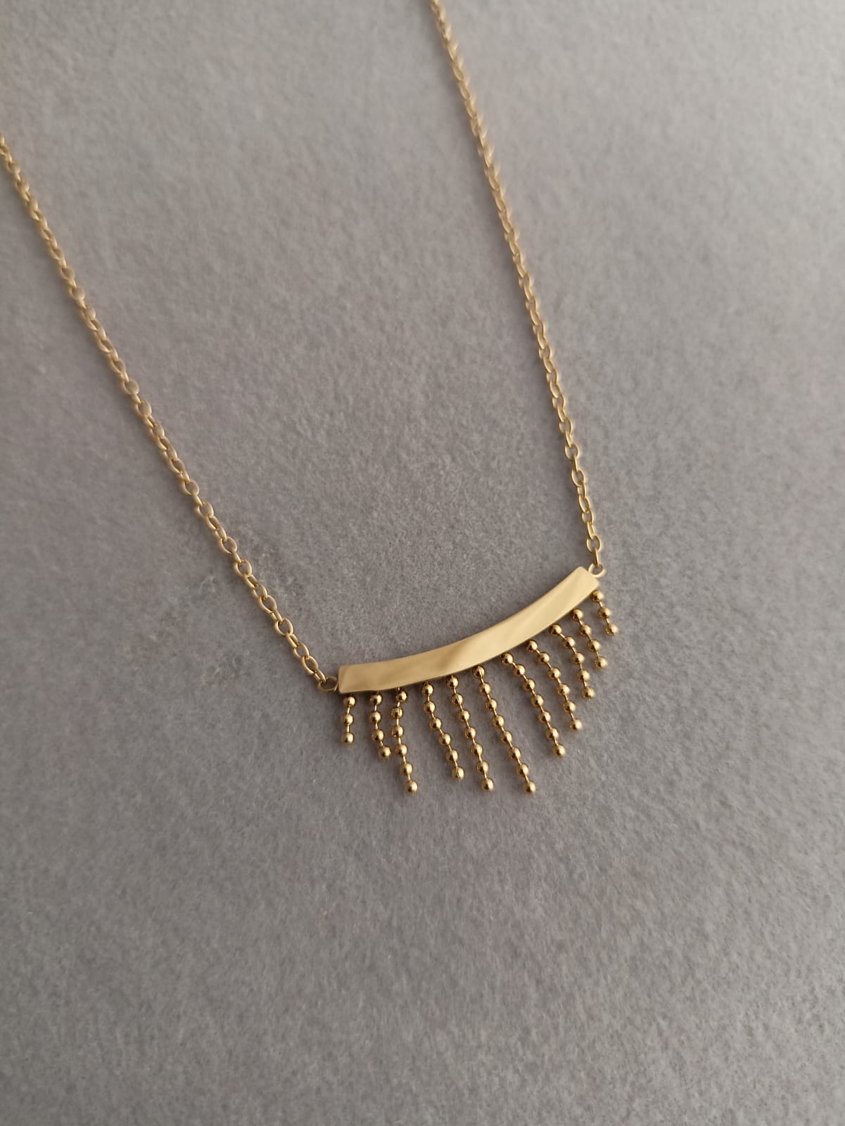 Hanging Beads Necklace