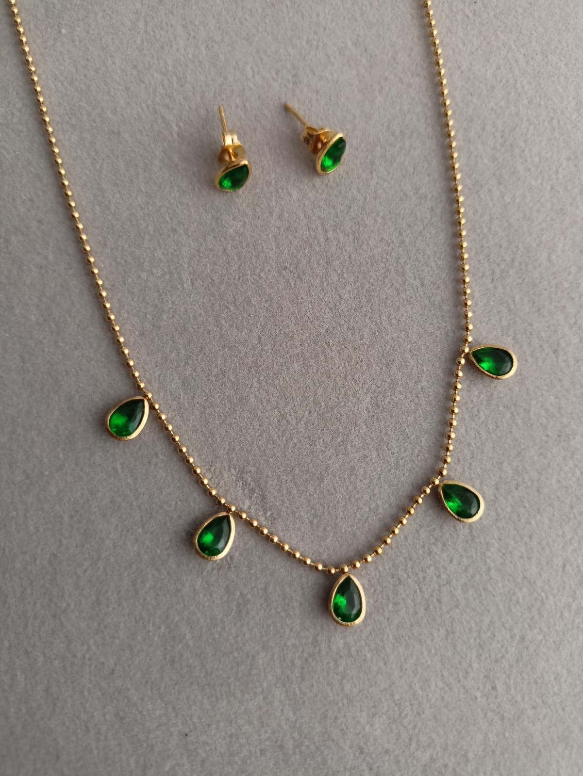 Green Stone Necklace