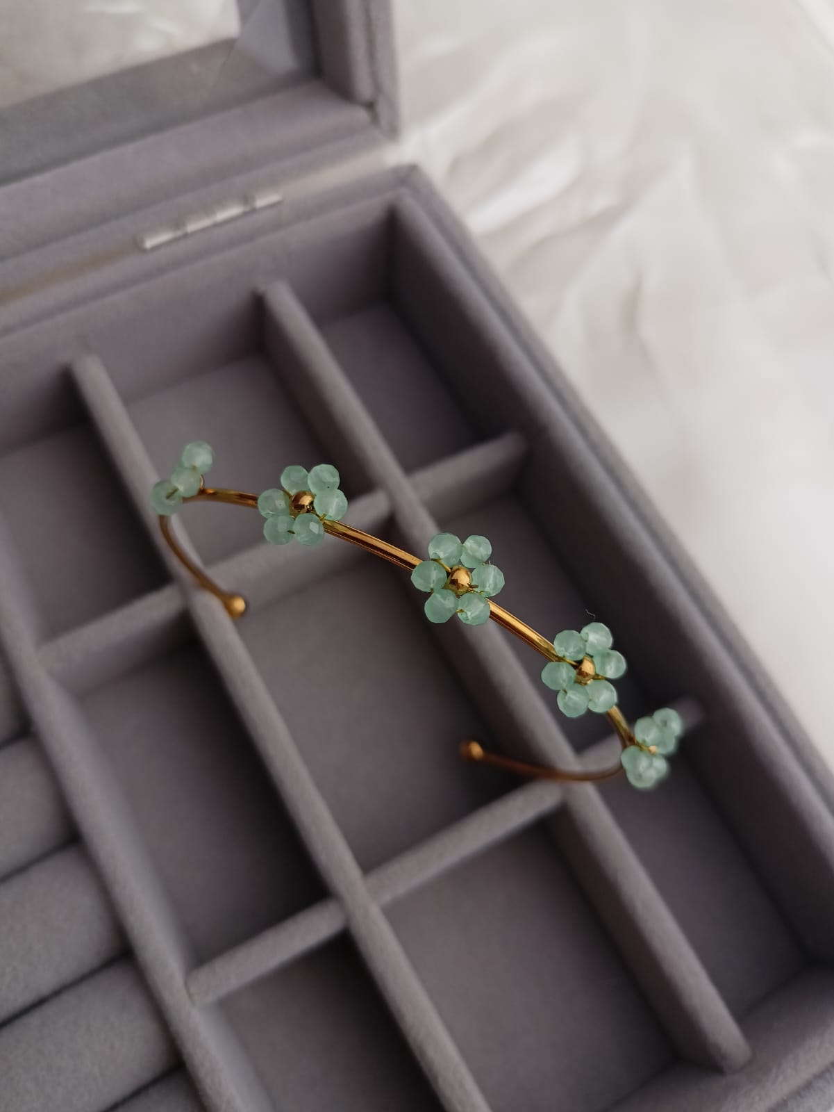 Mint Green Cuff Bangle