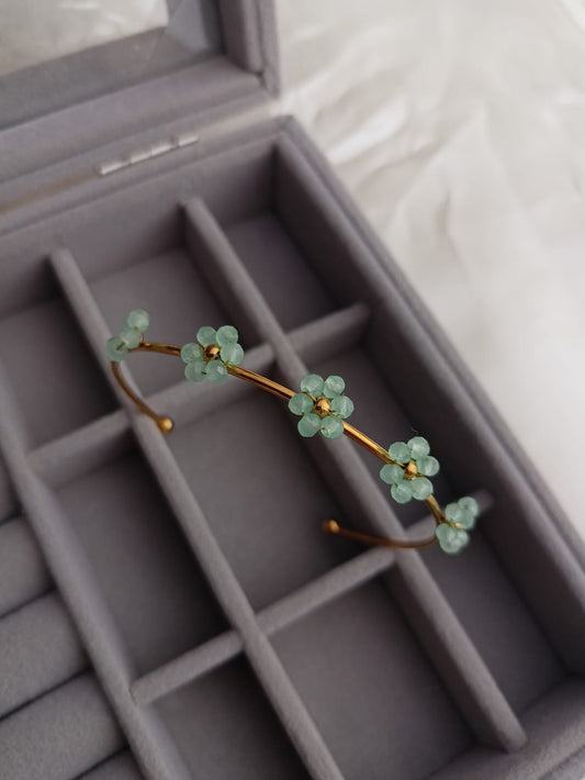 Mint Green Cuff Bangle