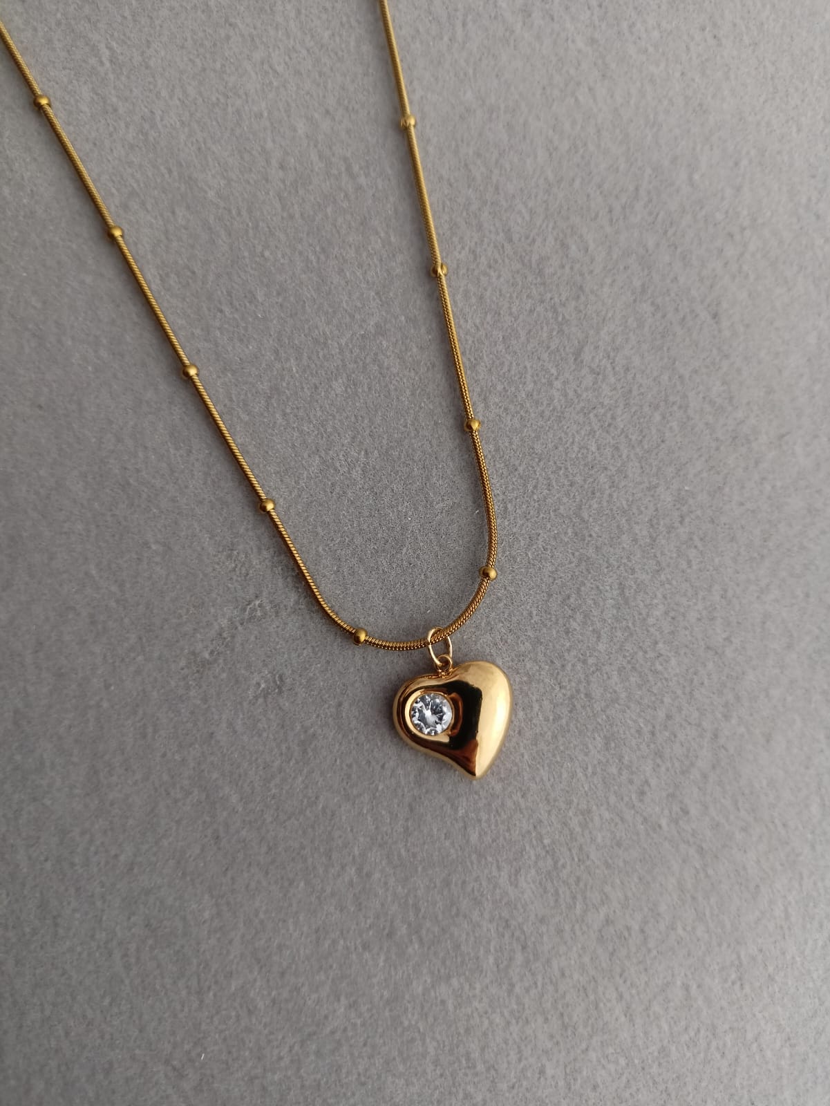 Heart Stone Necklace