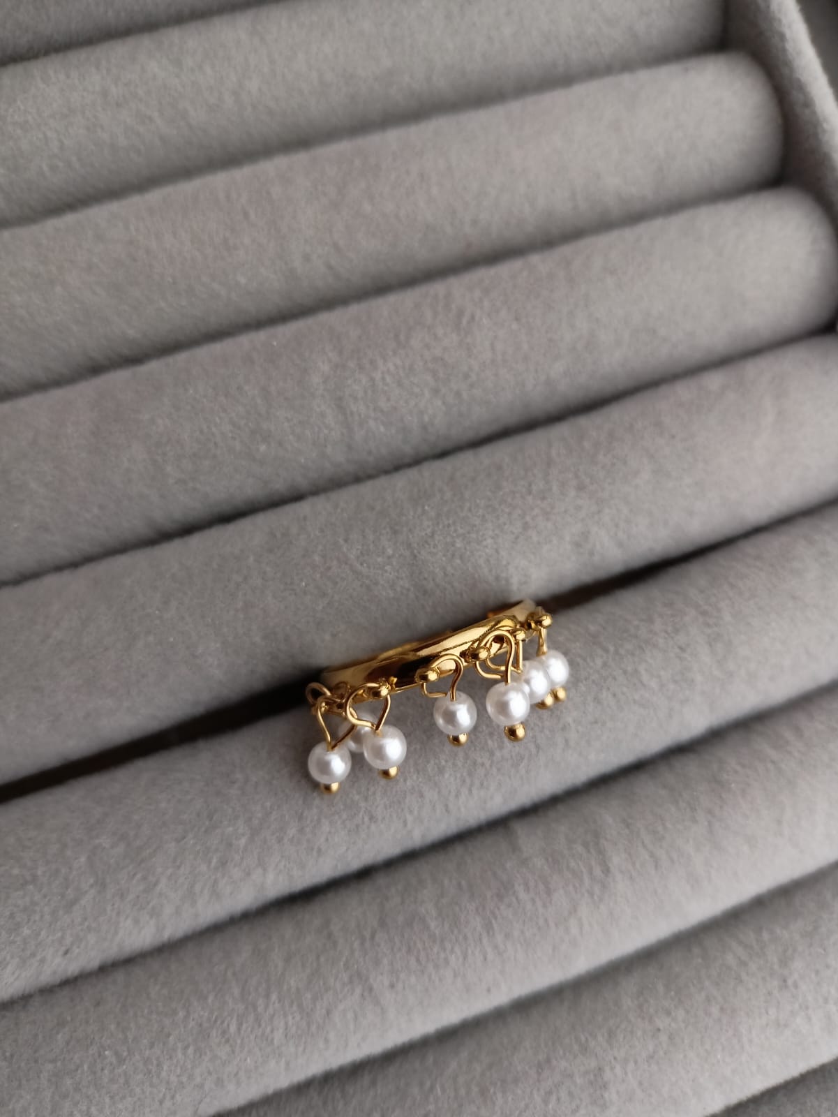 Pearl Drop Ring