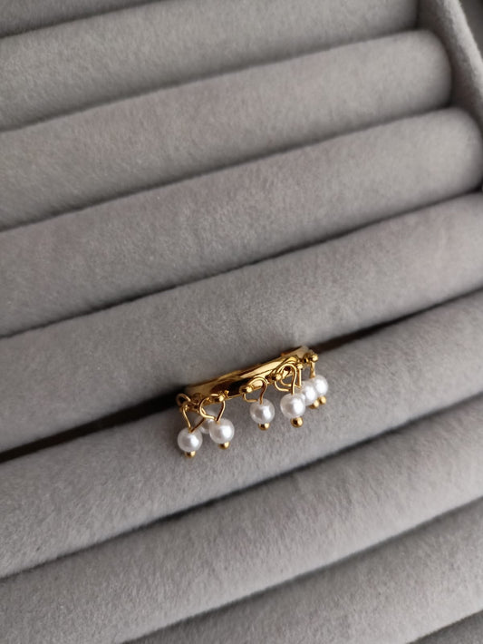 Pearl Drop Ring