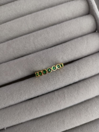 Bobble Green Ring