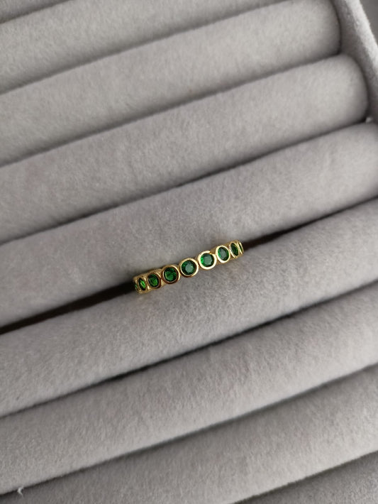 Bobble Green Ring