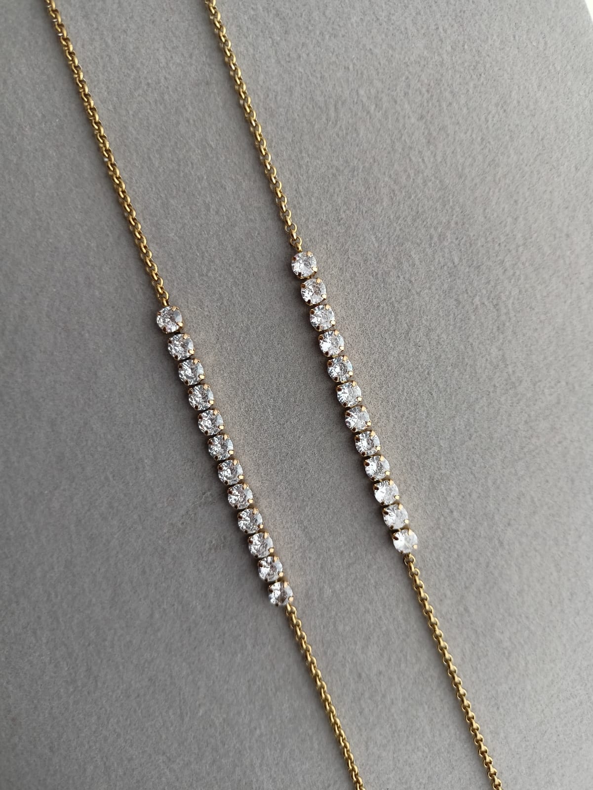 Crystal Trail Anklets
