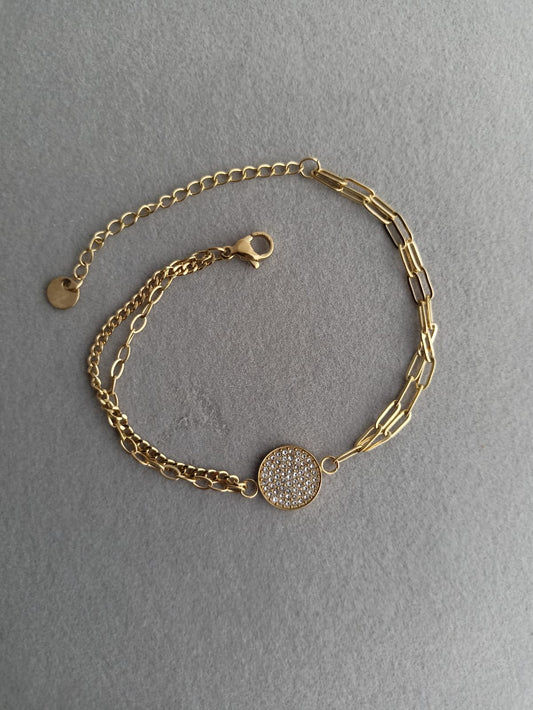 Round Stone Bracelet
