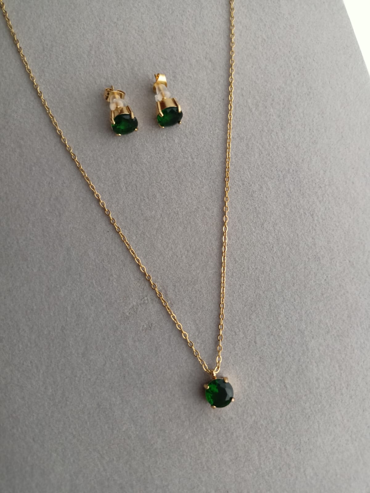 Emerald  Necklace Set