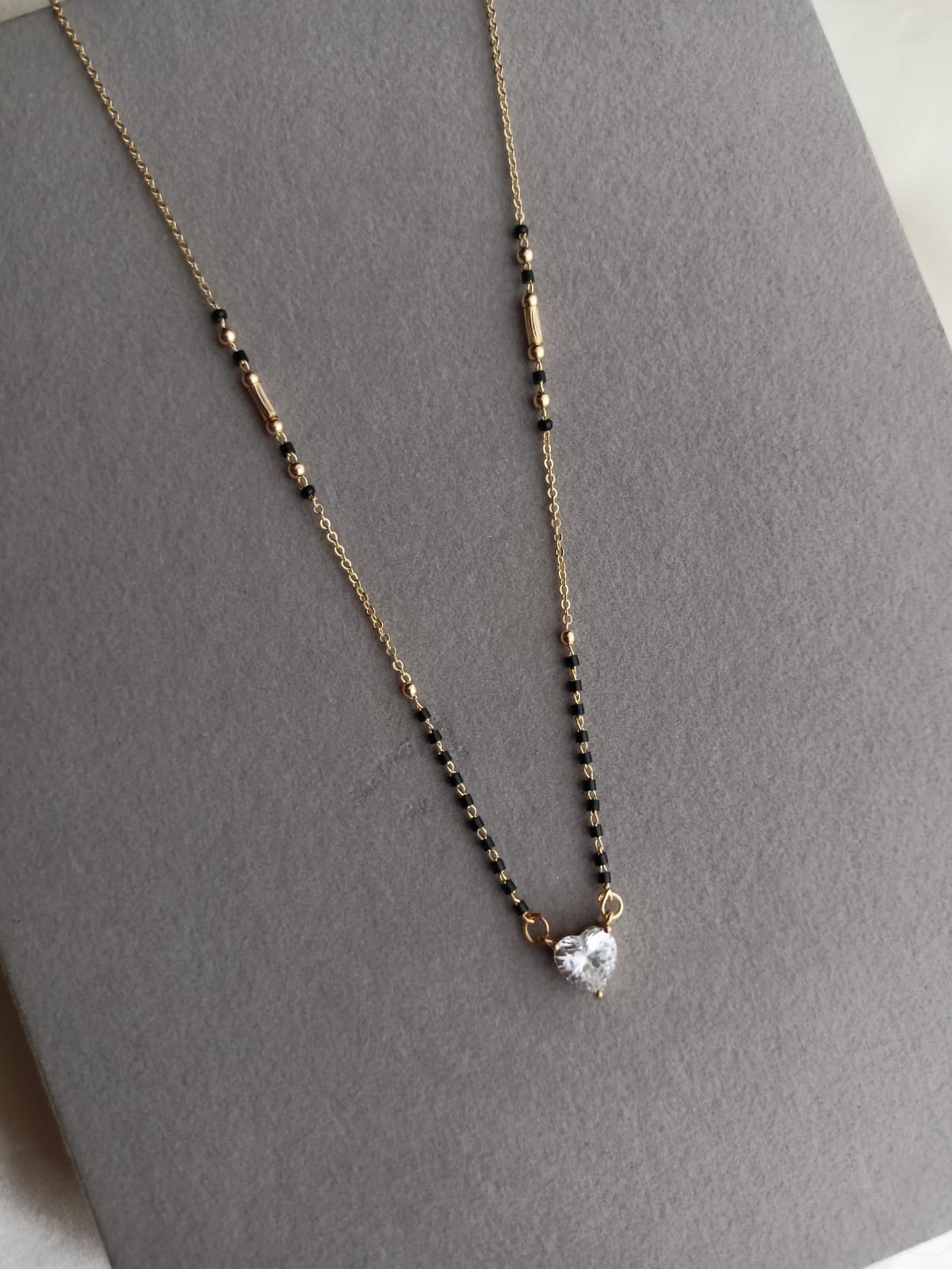 Love Stone Mangalsutra  Necklace
