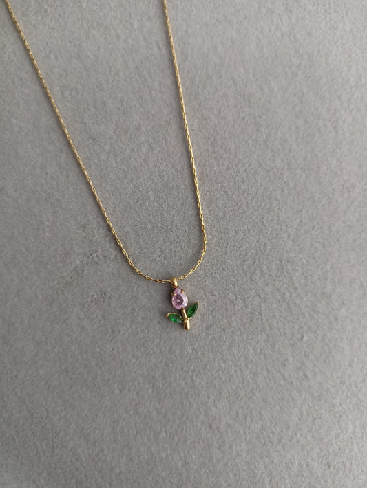 Hazel Tulip Necklace