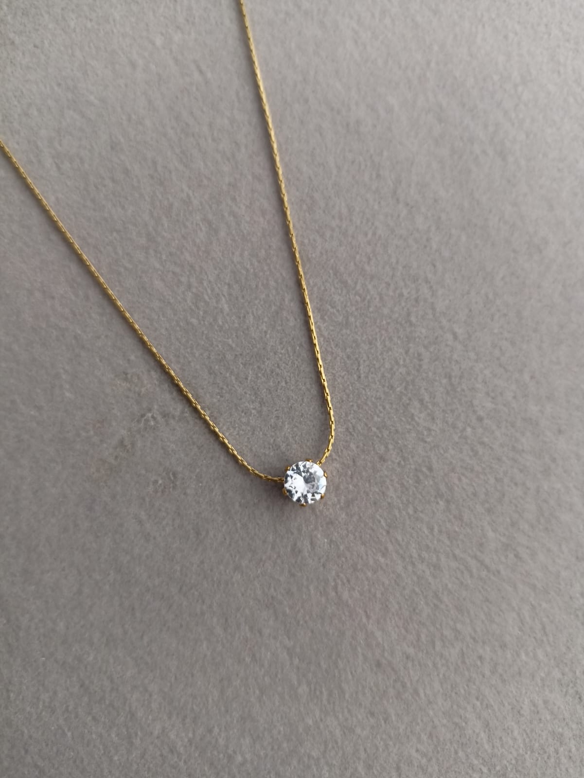 Solitaire Necklace