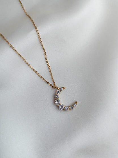 Luna Crescent Necklace