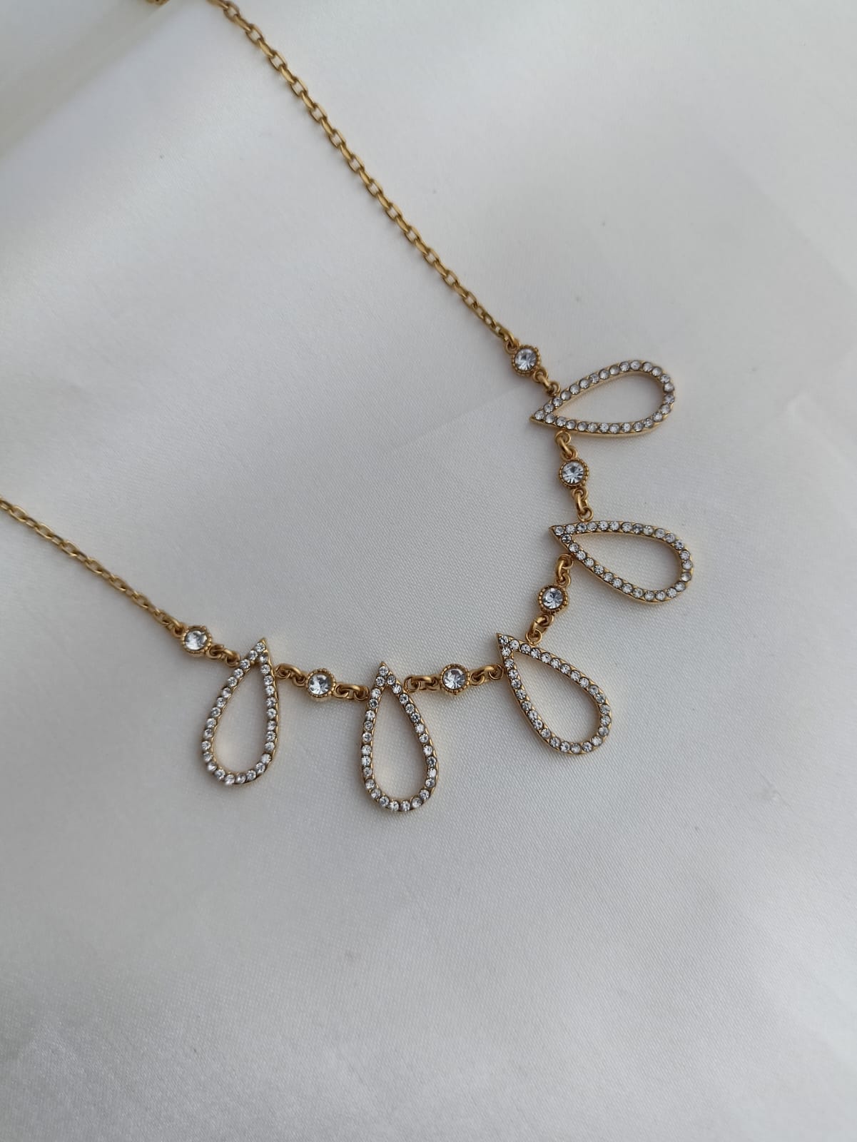 Tiara  Droplet Necklace