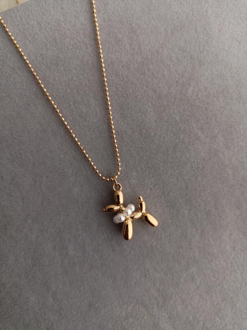 Pearl Pup Necklace