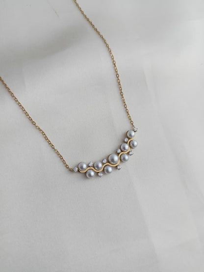 Pearl Cascade Necklace