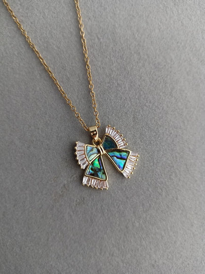 Prism Bow necklace