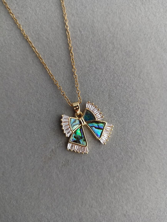 Prism Bow necklace