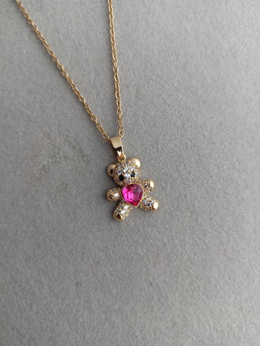Rosie Bear Necklace