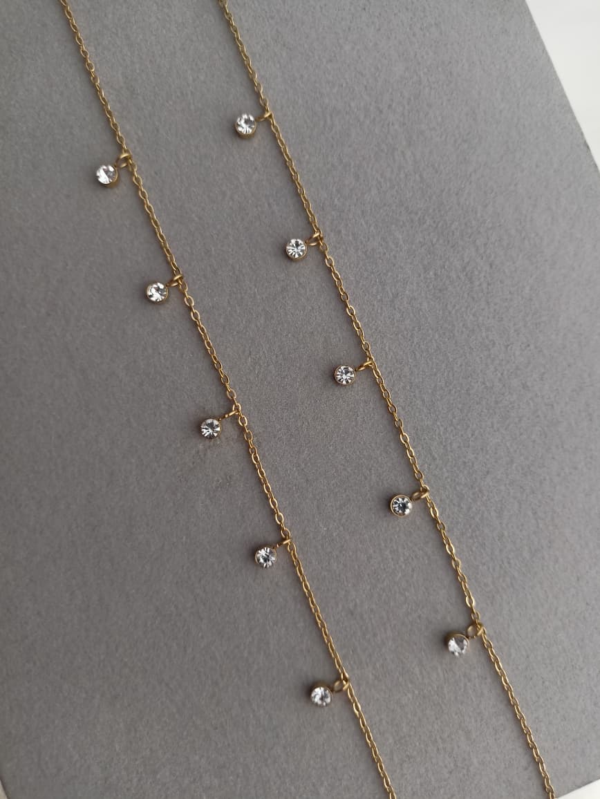 Stone Anklets