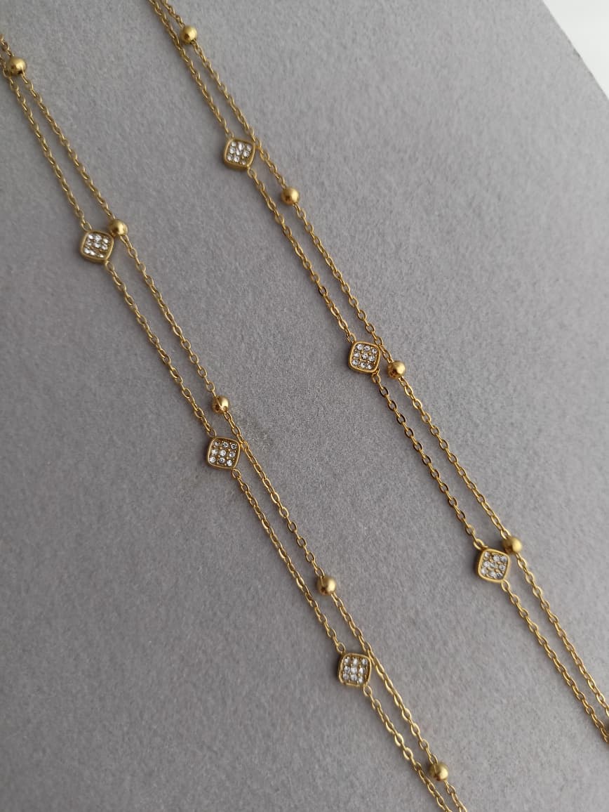 Double Layer Anklets