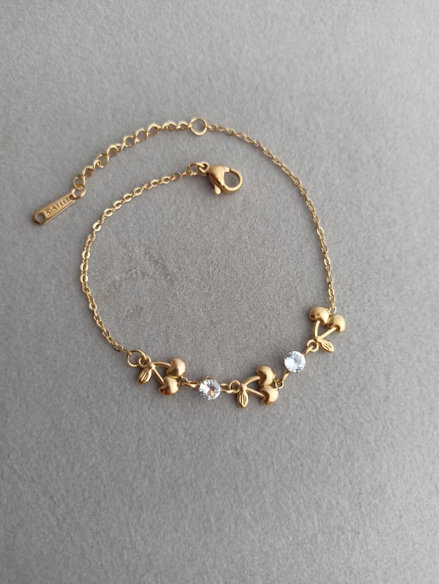 Cherry Stone Bracelet
