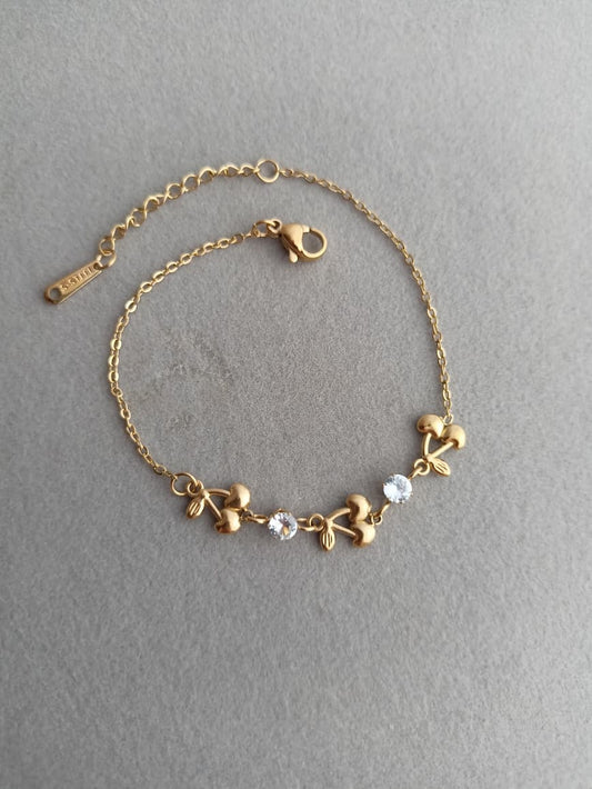 Cherry Stone Bracelet